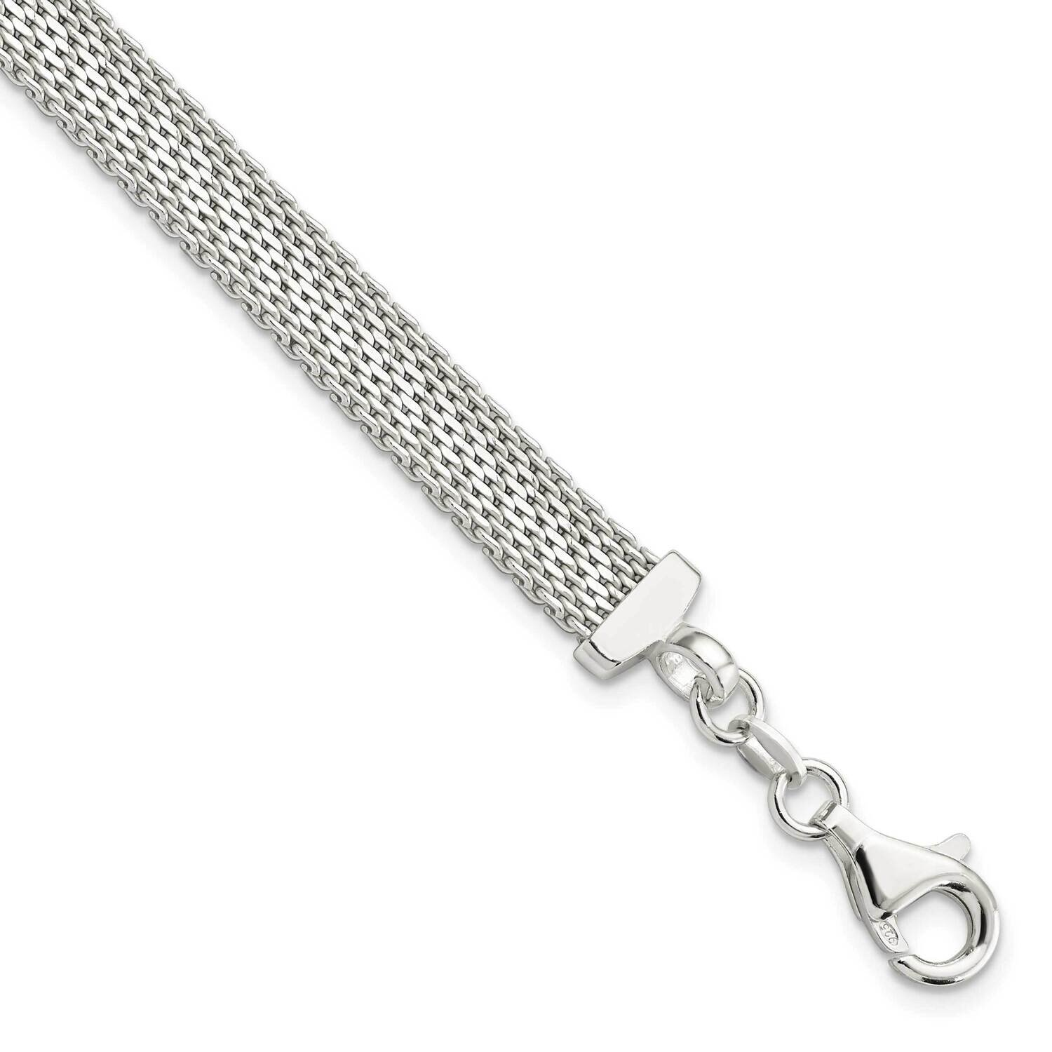 Diamond-Cut Reversible Bracelet Sterling Silver QG5864-7.5, MPN: QG5864-7.5,