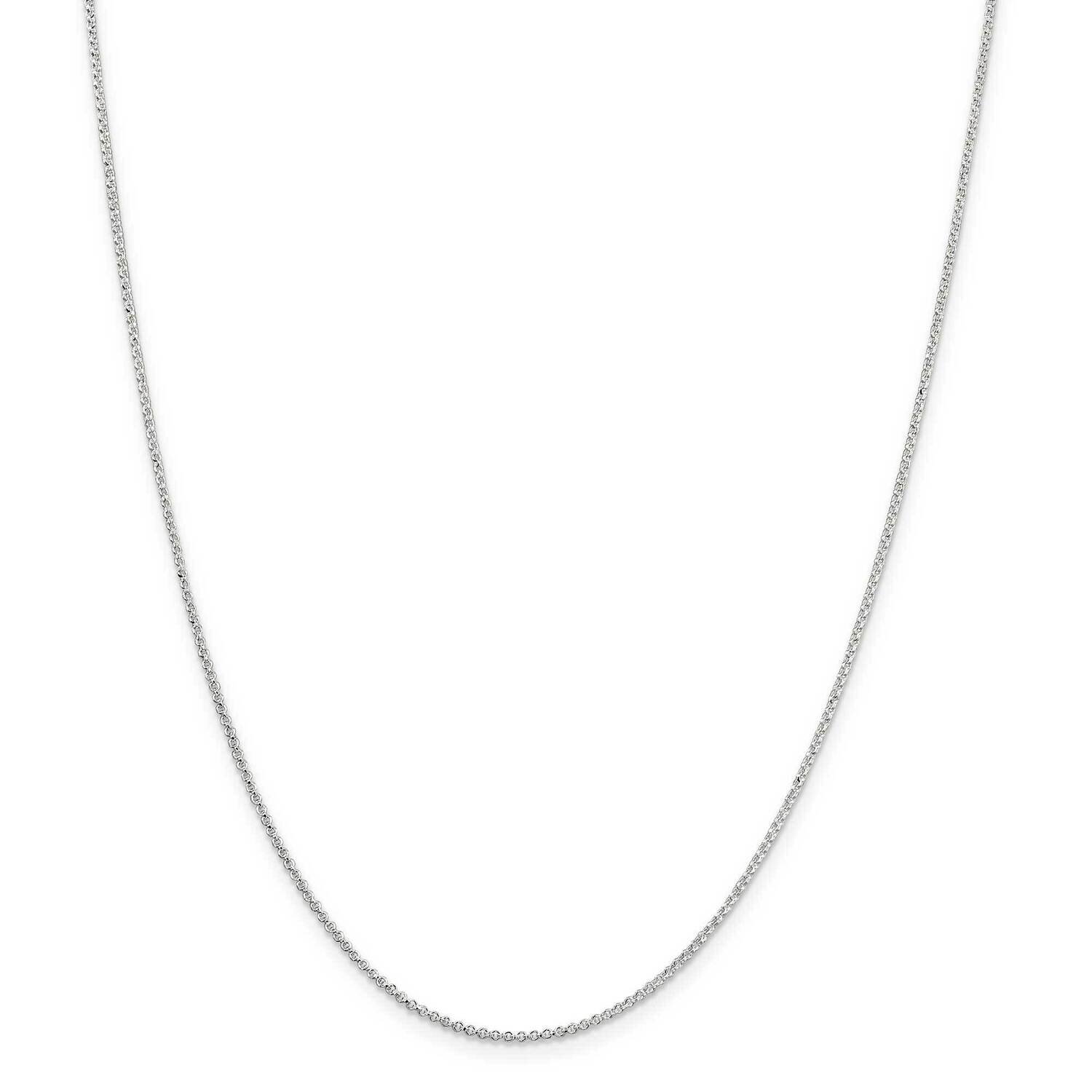 1.4mm Rolo Chain 14 Inch Sterling Silver QPE71-14, MPN: QPE71-14, 191101783364