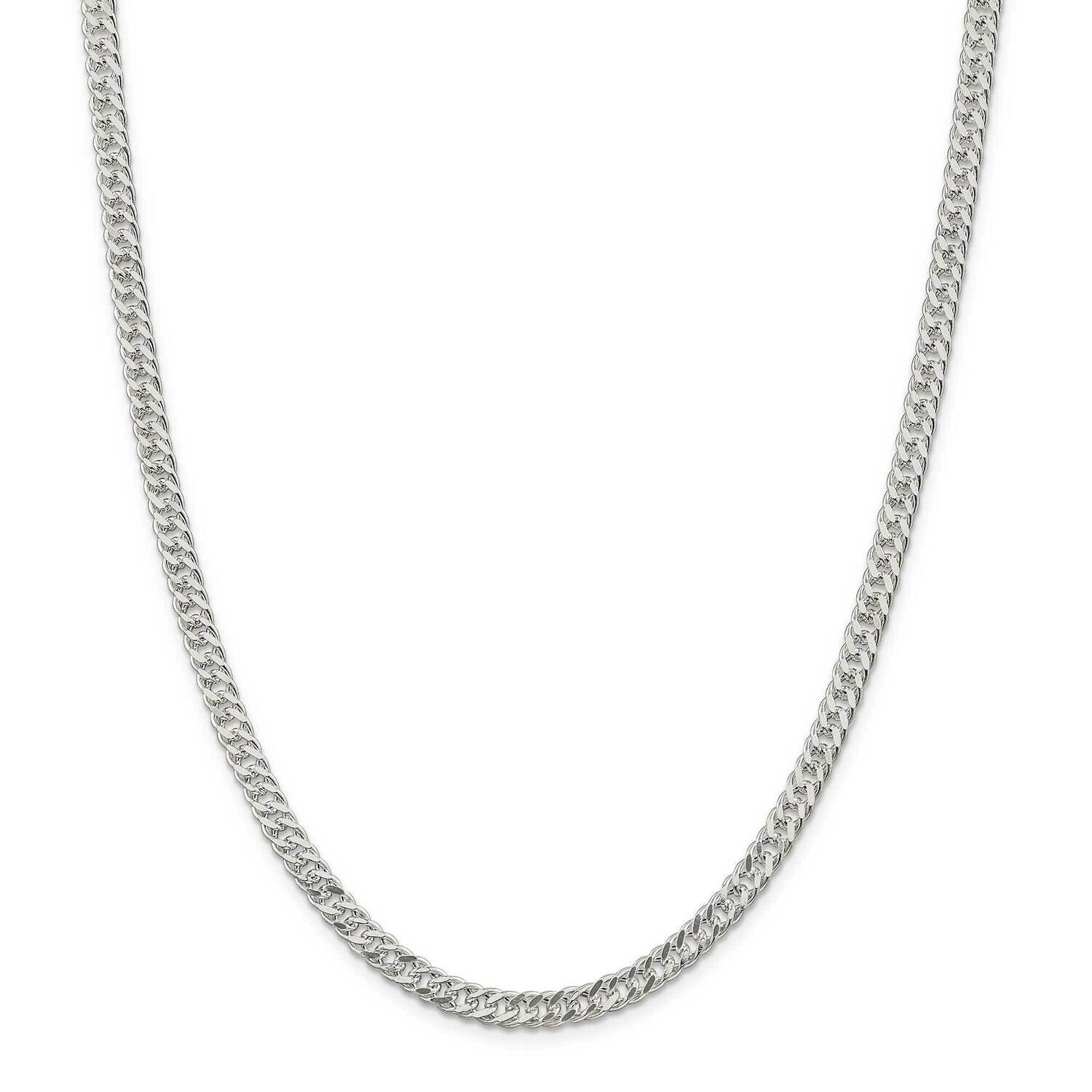 5.5mm Rambo Chain 22 Inch Sterling Silver QRM100-22