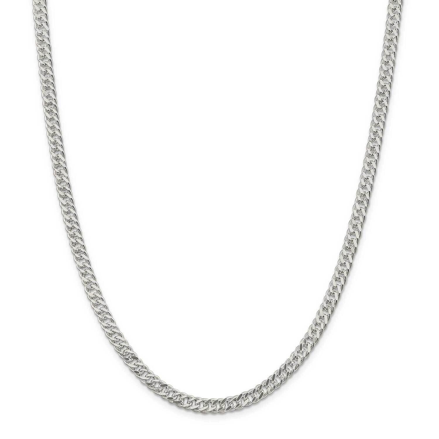 5.5mm Rambo Chain 30 Inch Sterling Silver QRM100-30, MPN: QRM100-30,