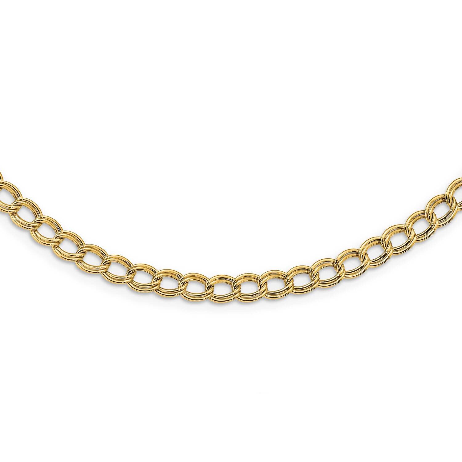 Link Necklace 18 Inch 14k Gold Polished SF2805-18, MPN: SF2805-18, 883957928982