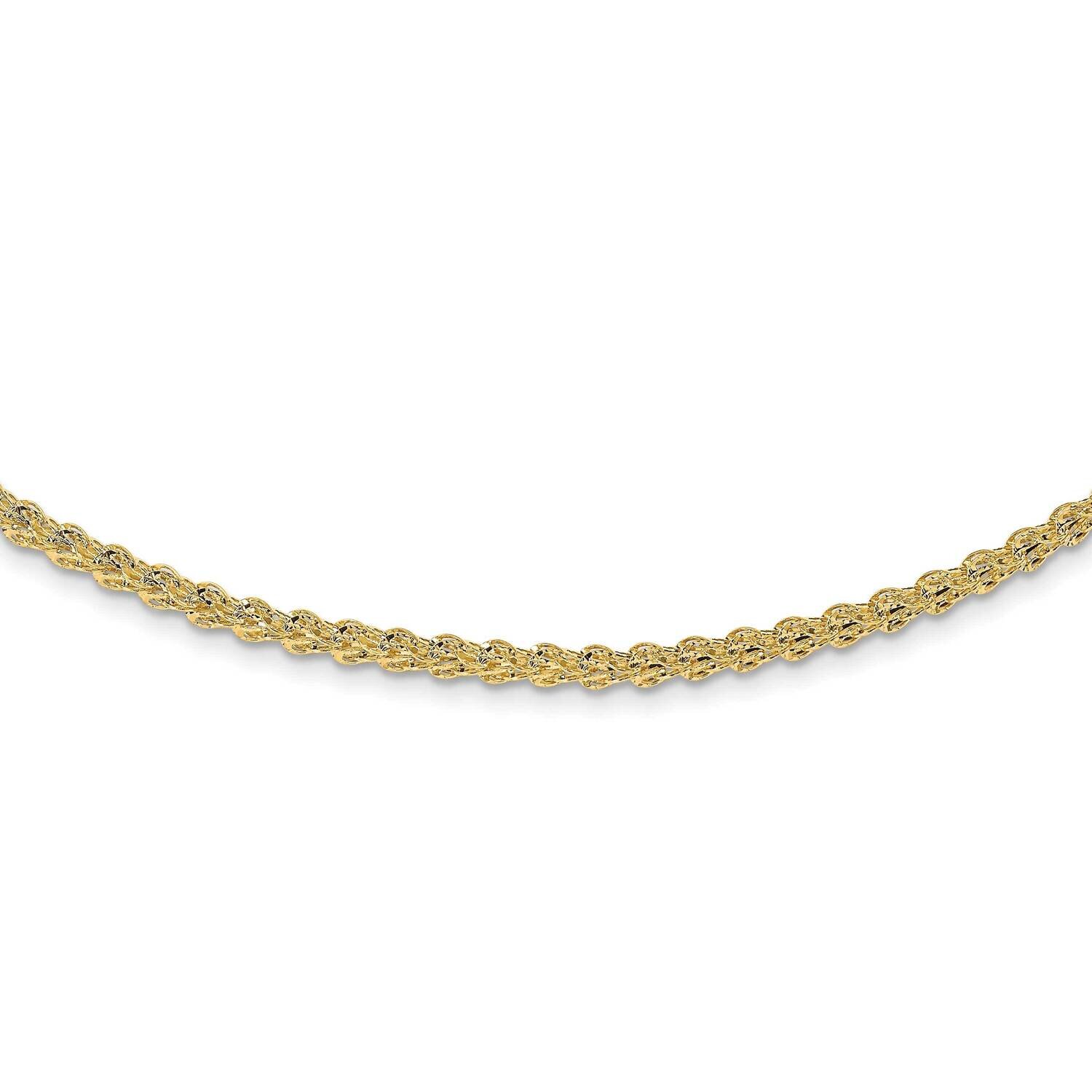 Fancy Link Necklace 18.5 Inch 14k Gold Polished SF2812-18.5, MPN: SF2812-18.5, 883957929118