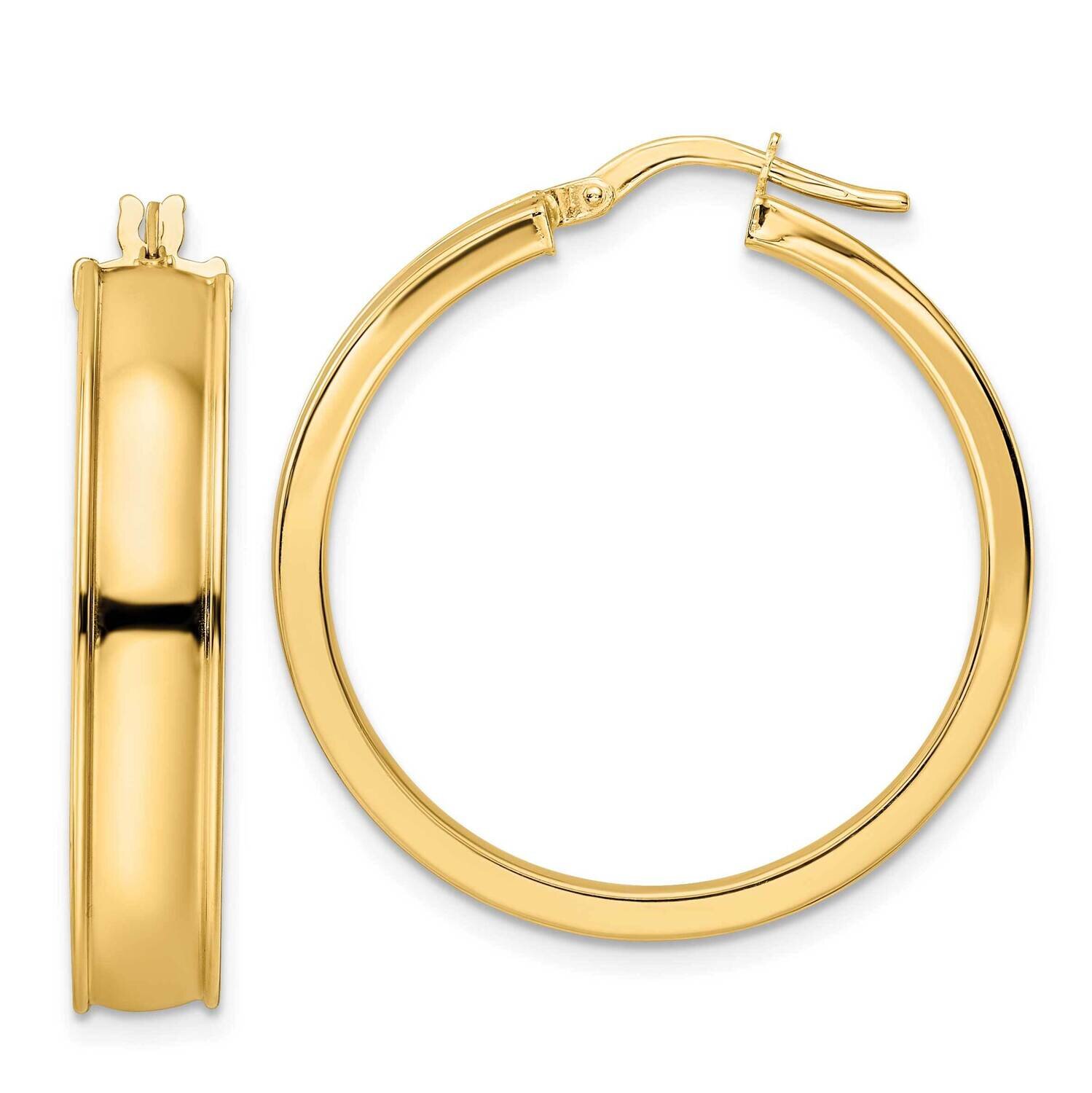 Hoop Earrings 14k Gold Polished TF2046, MPN: TF2046, 883957987897