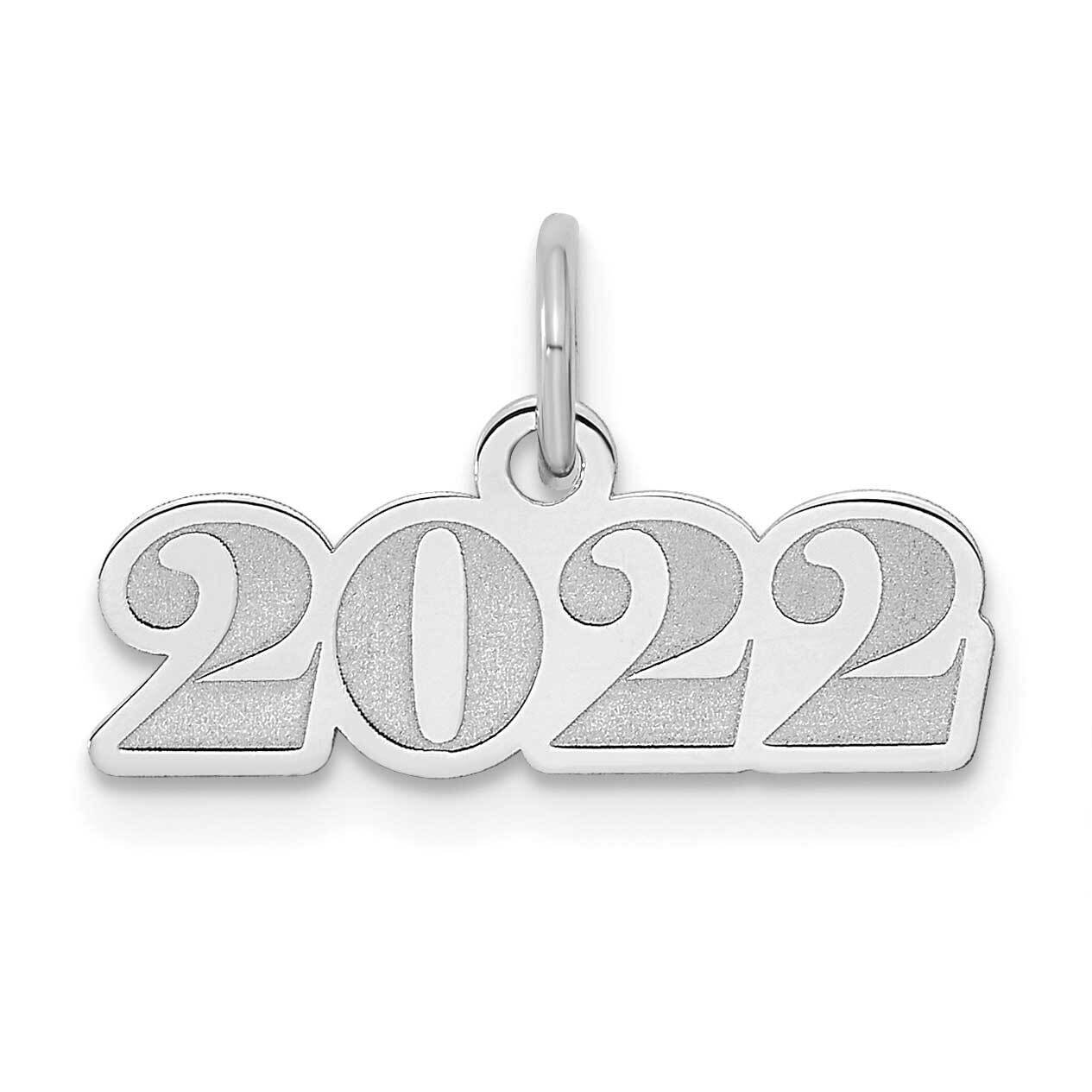 Horizontal 2022 Charm 14k White Gold YC1452W, MPN: YC1452W, 196904071939