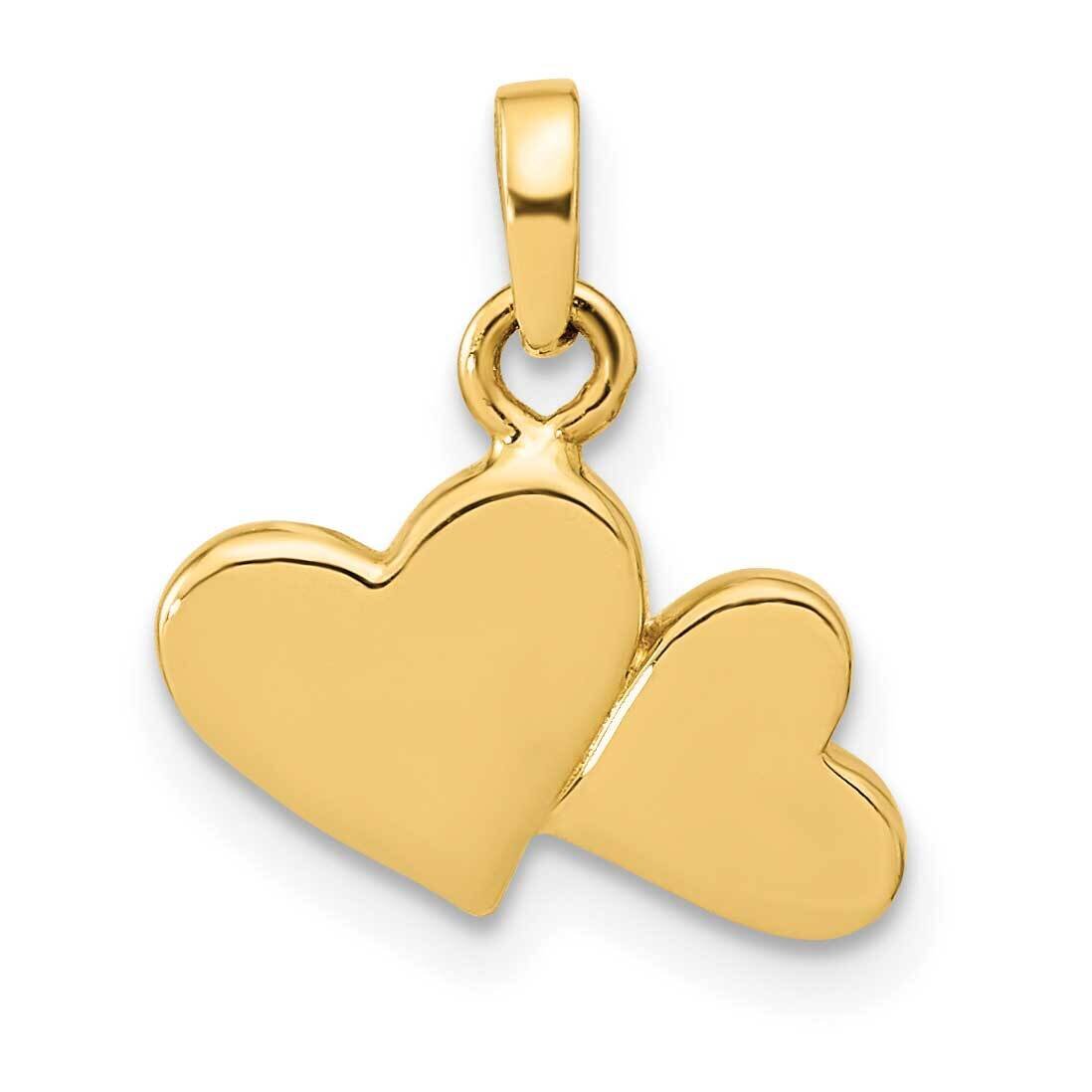 Heart Pendant 14k Gold Polished YC1515, MPN: YC1515,