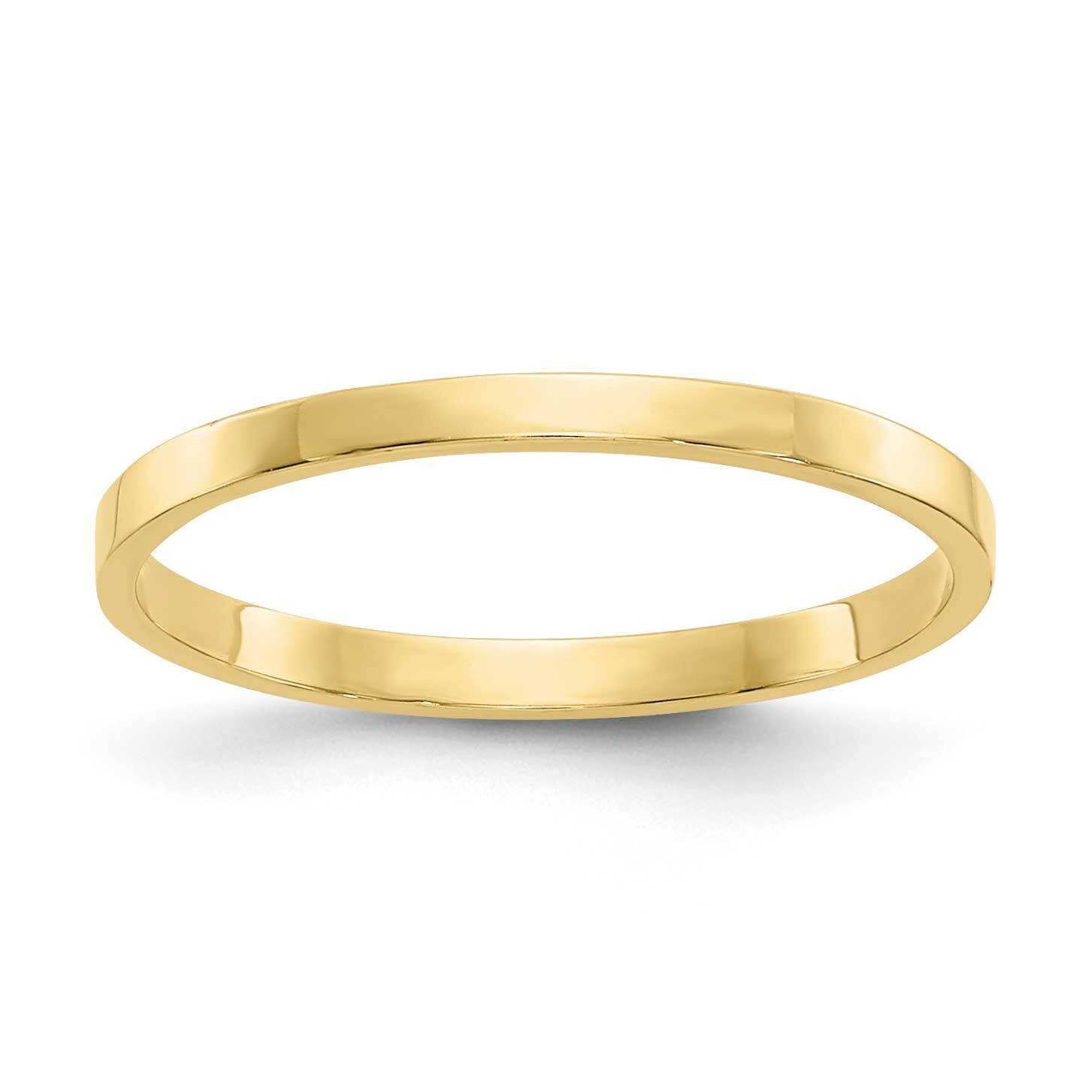 High Polished Band Childs Ring 10k Gold 10R535, MPN: 10R535, 191101714726