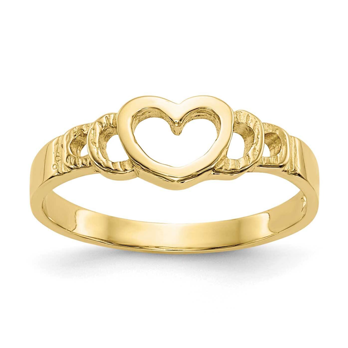Heart Child&#39;s Ring 10k Gold 10D3123, MPN: 10D3123, 191101728334