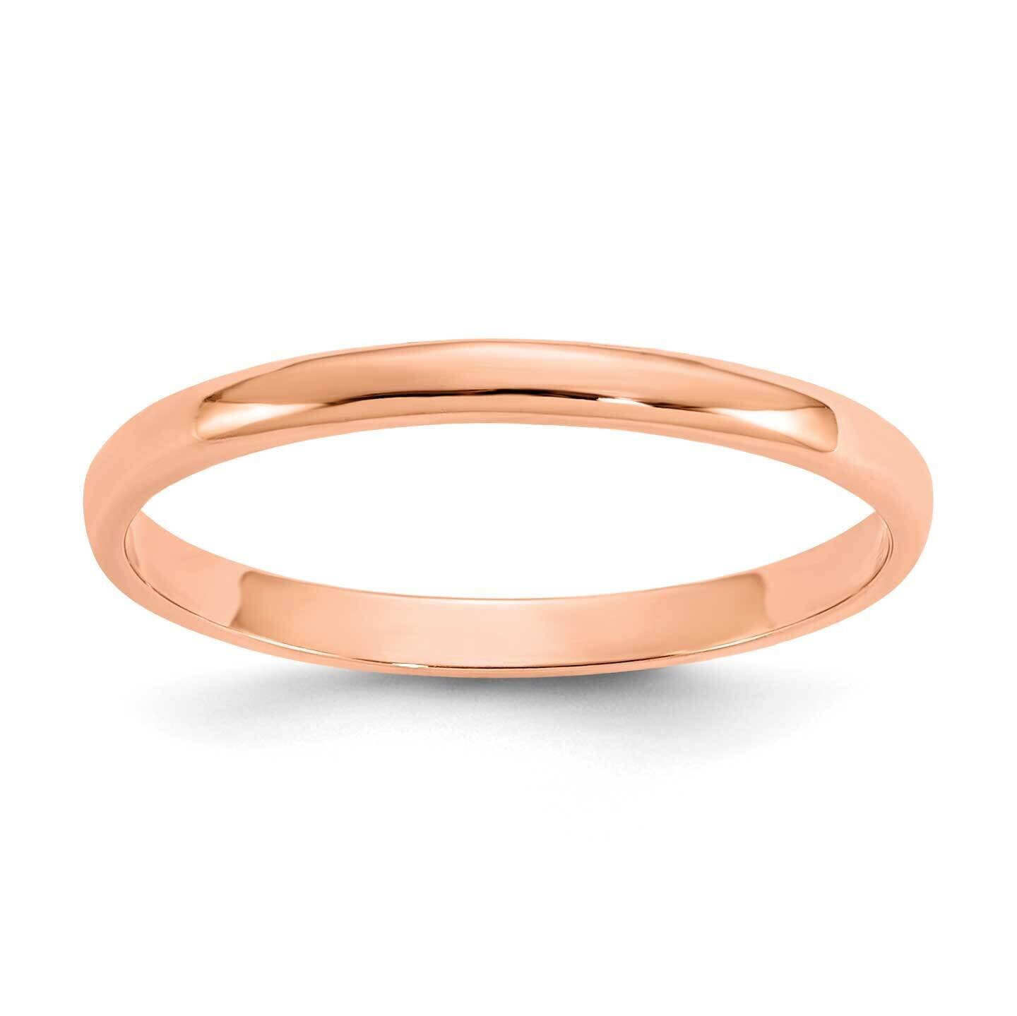 Polished Child&#39;s Ring 10k Rose Gold 10GK889, MPN: 10GK889, 191101727627