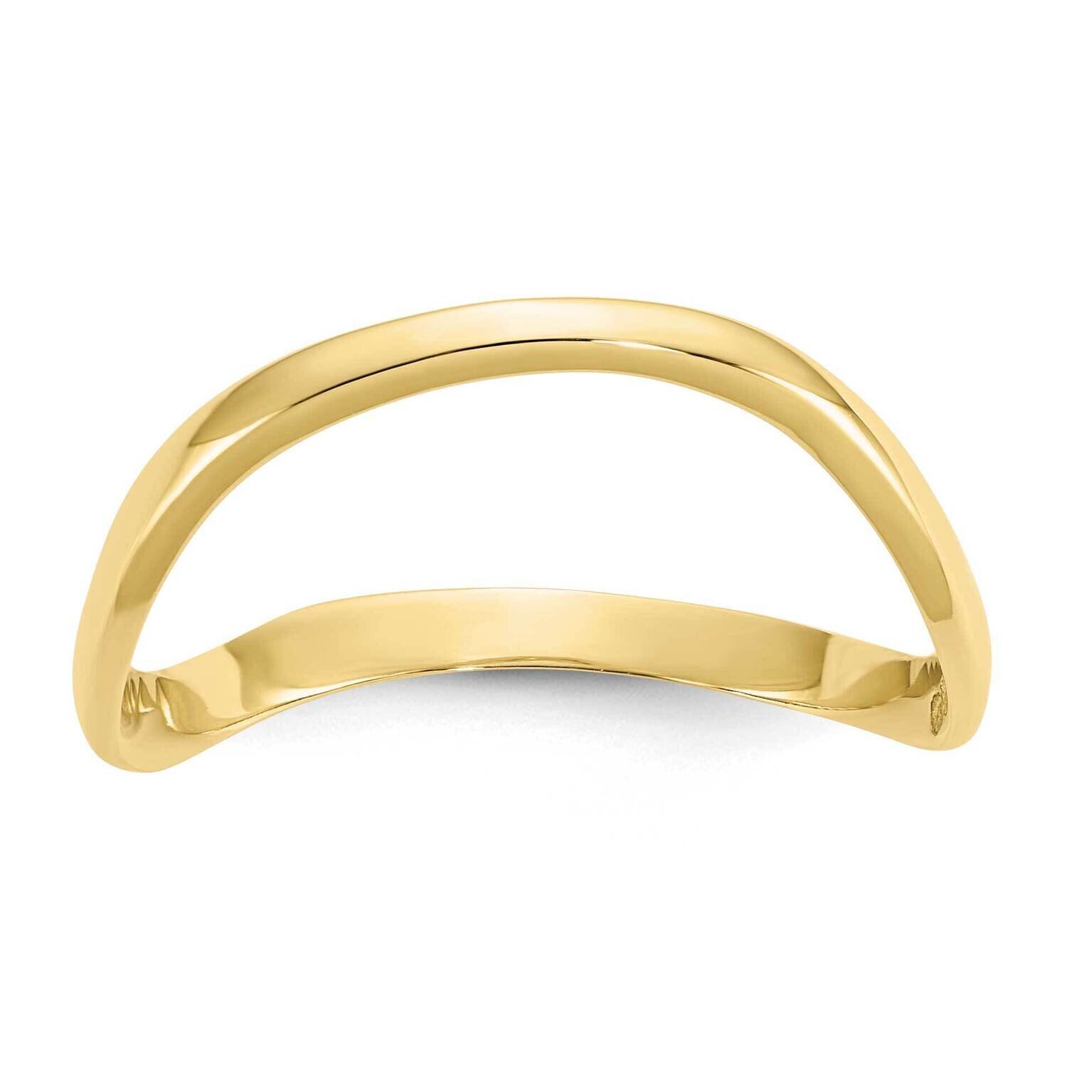 Wave Fashion Thumb Ring 10k Gold 10K4595