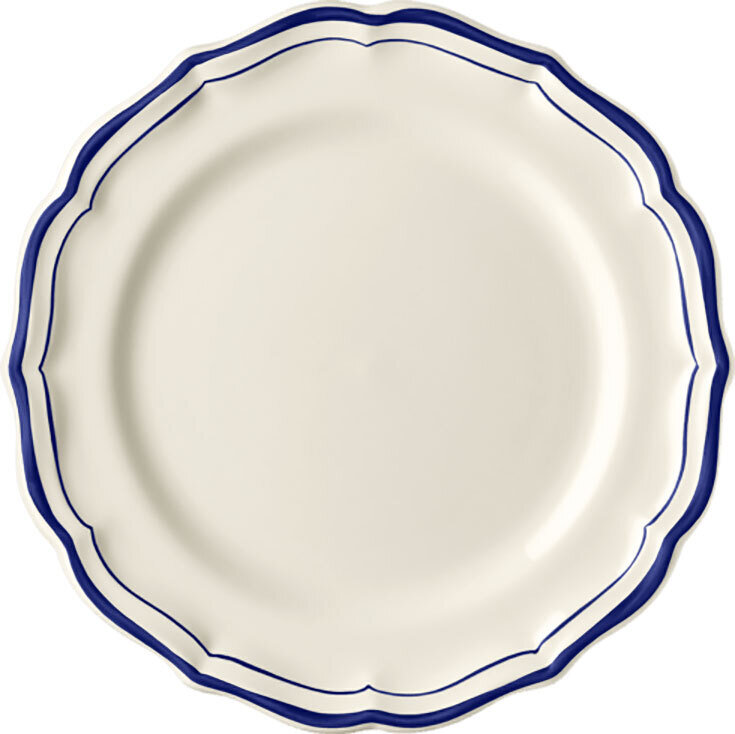 Gien Filet Cobalt Dessert Plate 1541ADES22, MPN: 1541ADES22, 3660838020822