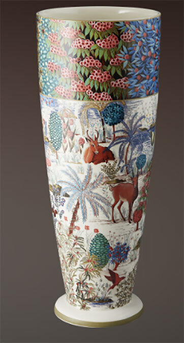 Gien Le Jardin Du Palais Vase Fuseau 1853CVFU31, MPN: 1853CVFU31, 3660838021980