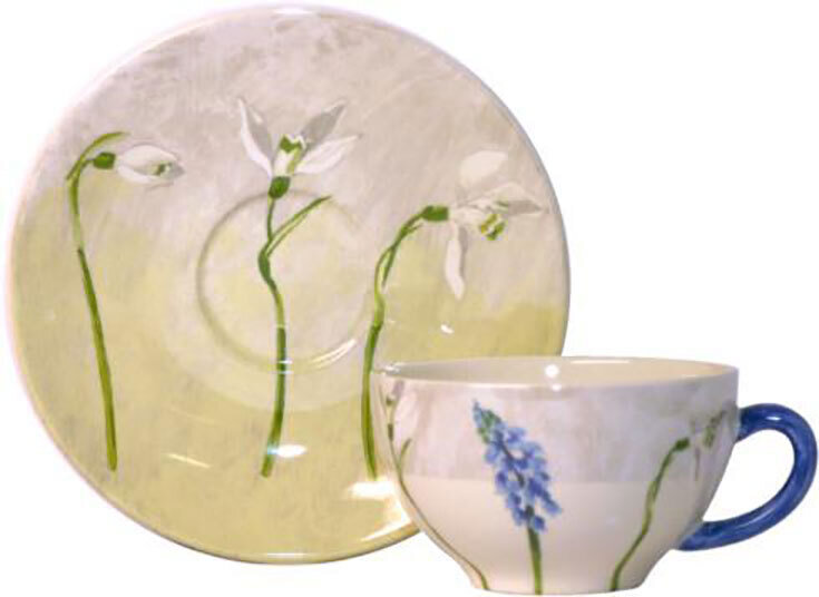 Gien Alice Breakfast Cups &amp; Saucers 14722PTA01, MPN: 14722PTA01, 840769021799