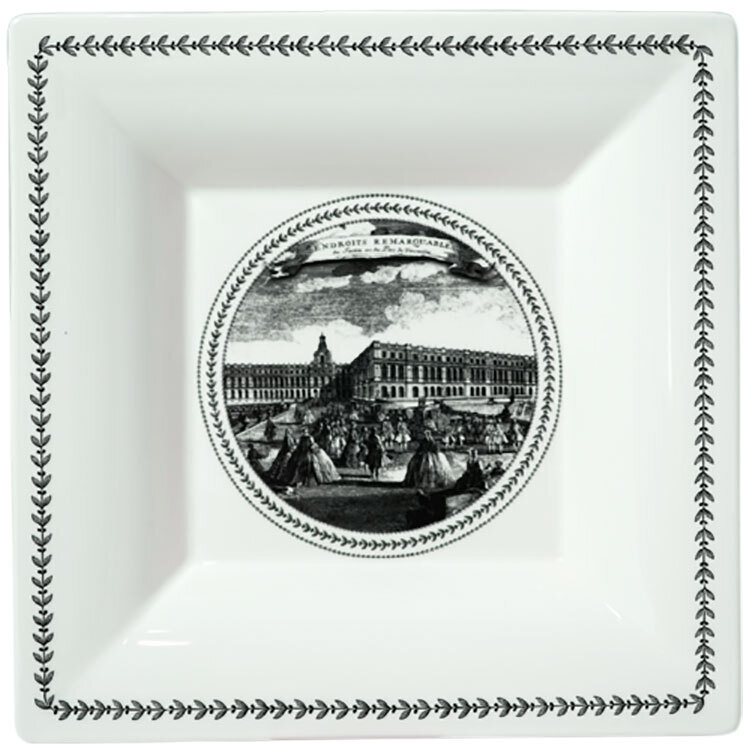 Gien Assiettes a Themes Endroits Remarquables Square Candy Tray Xl Endroits Remarquables 1817C1XL01…