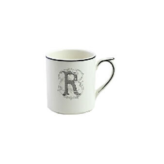 Gien Filet Blue Monogram Mug Large R 1710CMXR48, MPN: 1710CMXR48, 3660838016054