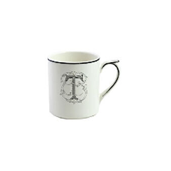 Gien Filet Blue Monogram Mug Large T 1710CMXT48, MPN: 1710CMXT48, 3660838016078