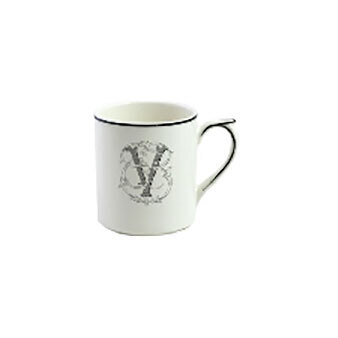 Gien Filet Blue Monogram Mug Large Y 1710CMXY48, MPN: 1710CMXY48, 3660838016153