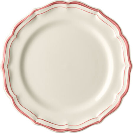 Gien Filet Coral Dessert Plate 1839ADES22, MPN: 1839ADES22, 3660838016986