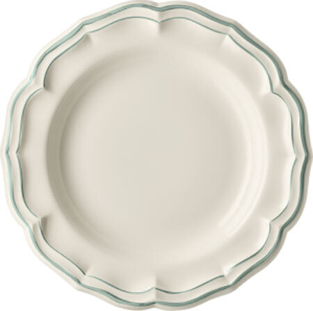 Gien Filet Celadon Round Deep Dish 1836CPC622
