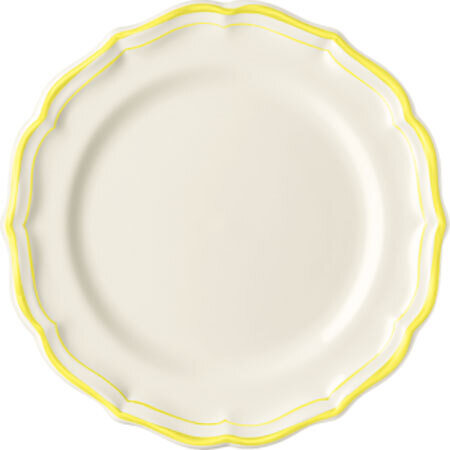 Gien Filet Citron Dinner Plate 1833AEXT22