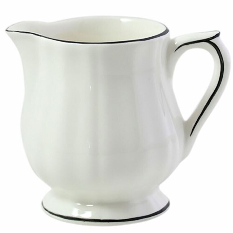 Gien Filet Midnight Creamer 1829CCRE48, MPN: 1829CCRE48, 840769054988