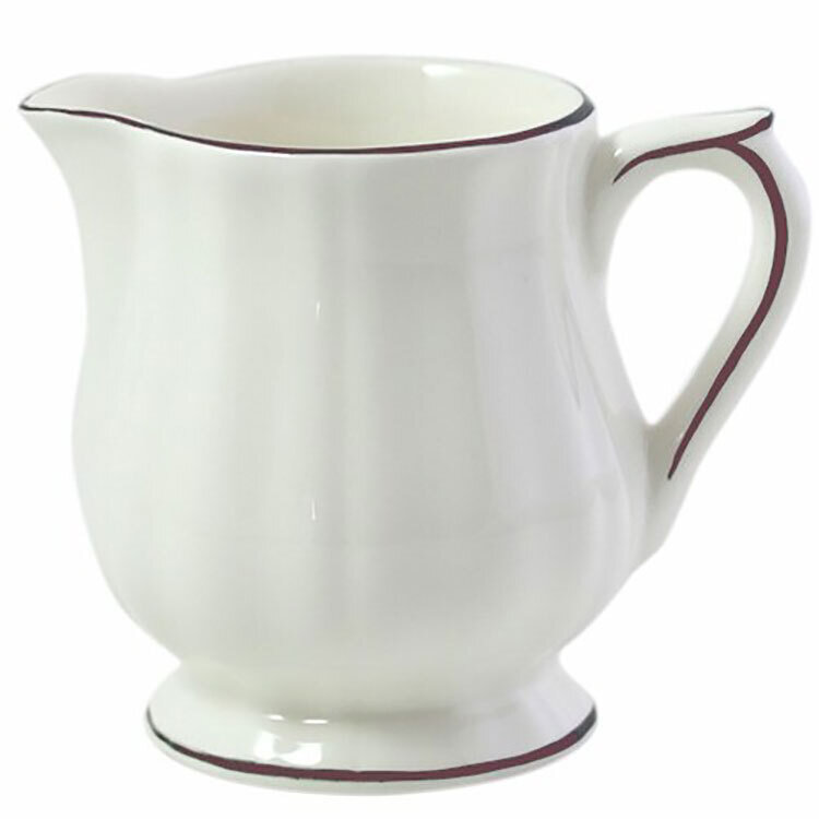 Gien Filet Pivoine Creamer 1831CCRE48, MPN: 1831CCRE48, 840769059365