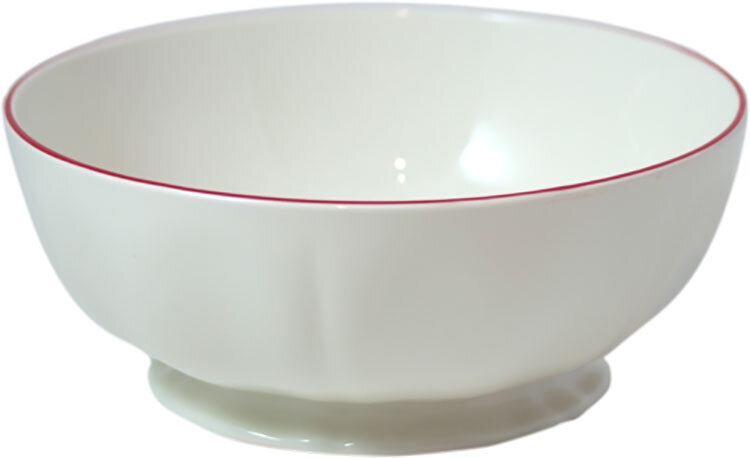Gien Filet Rouge Cereal Bowls Xl 1830C2EG22, MPN: 1830C2EG22, 840769067810