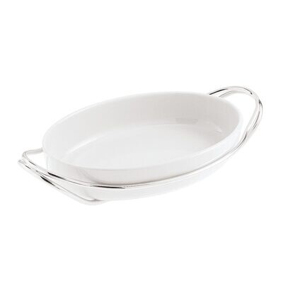 Sambonet New Living Rectangular Porcelain Dish Set 56401L35, MPN: 56401L35, 790955025486