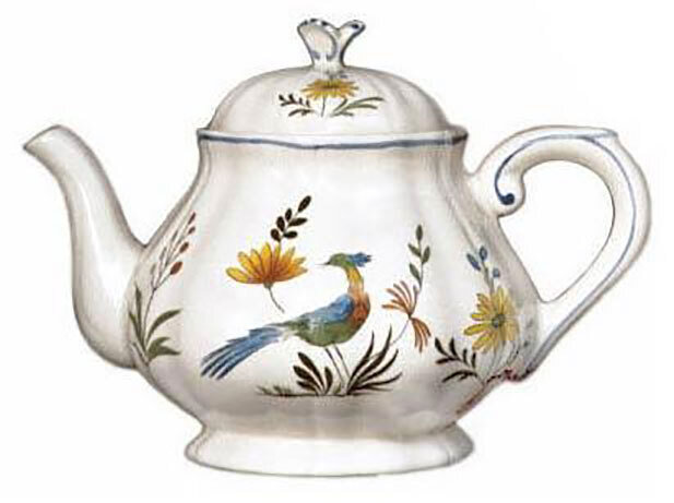 Gien Oiseaux De Paradis Teapot 0111CTH248