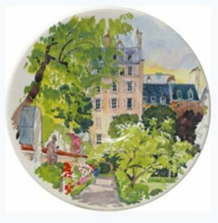 Gien Paris a Giverny Tea Saucer 1738STHE01, MPN: 1738STHE01, 840769086323