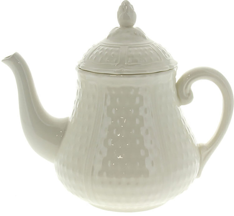 Gien Pont Aux Choux White Coffee Teapot 1151CTHE34