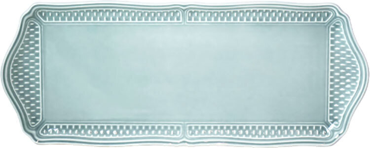 Gien Pont Aux Choux Earth Grey Oblong Serving Tray 1162CPCA34, MPN: 1162CPCA34, 840769026459