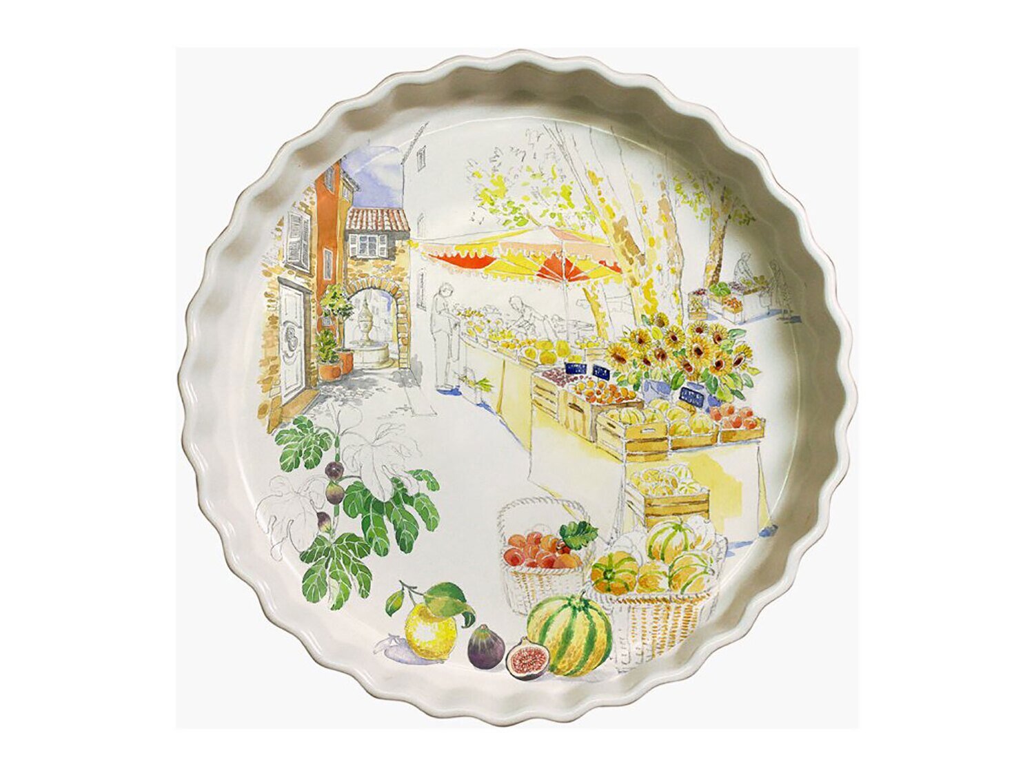 Gien Provence Tart Quiche Baker 4024CPTA00, MPN: 4024CPTA00, 840769097282