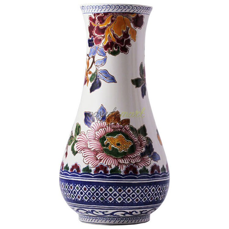 Gien Pivoines Musee Vase Musee Small 1791CV0M00