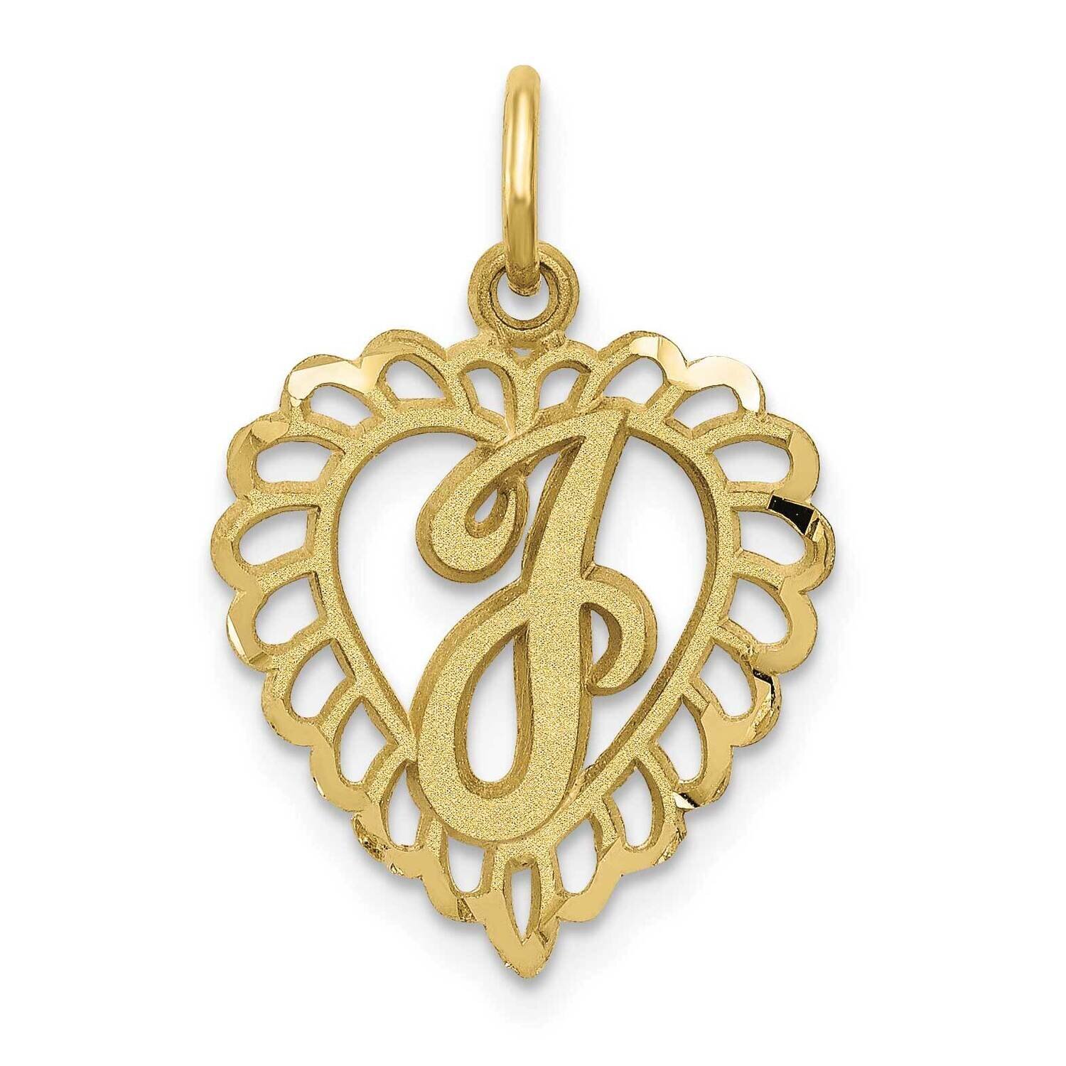 Initial J Charm 10k Gold 10C568J, MPN: 10C568J,