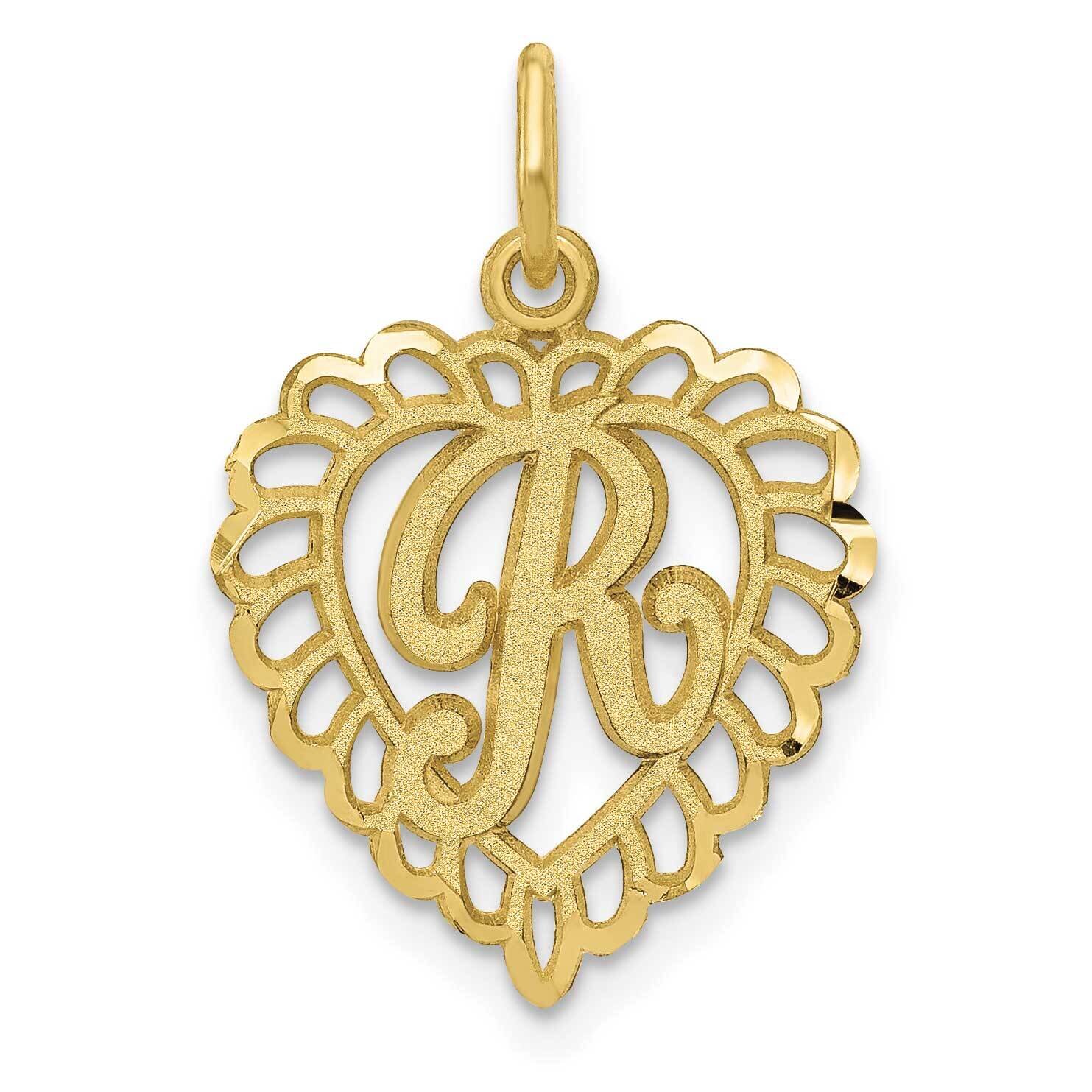 Initial R Charm 10k Gold 10C568R, MPN: 10C568R,