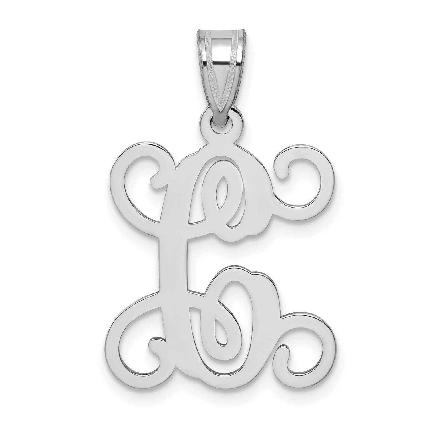 Initial Letter C Pendant 10k White Gold 10XNA518W/C, MPN: 10XNA518W/C,