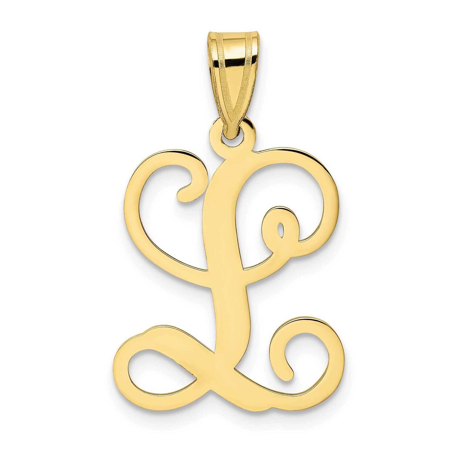 Initial Letter L Pendant 10k Gold 10XNA518Y/L, MPN: 10XNA518Y/L,
