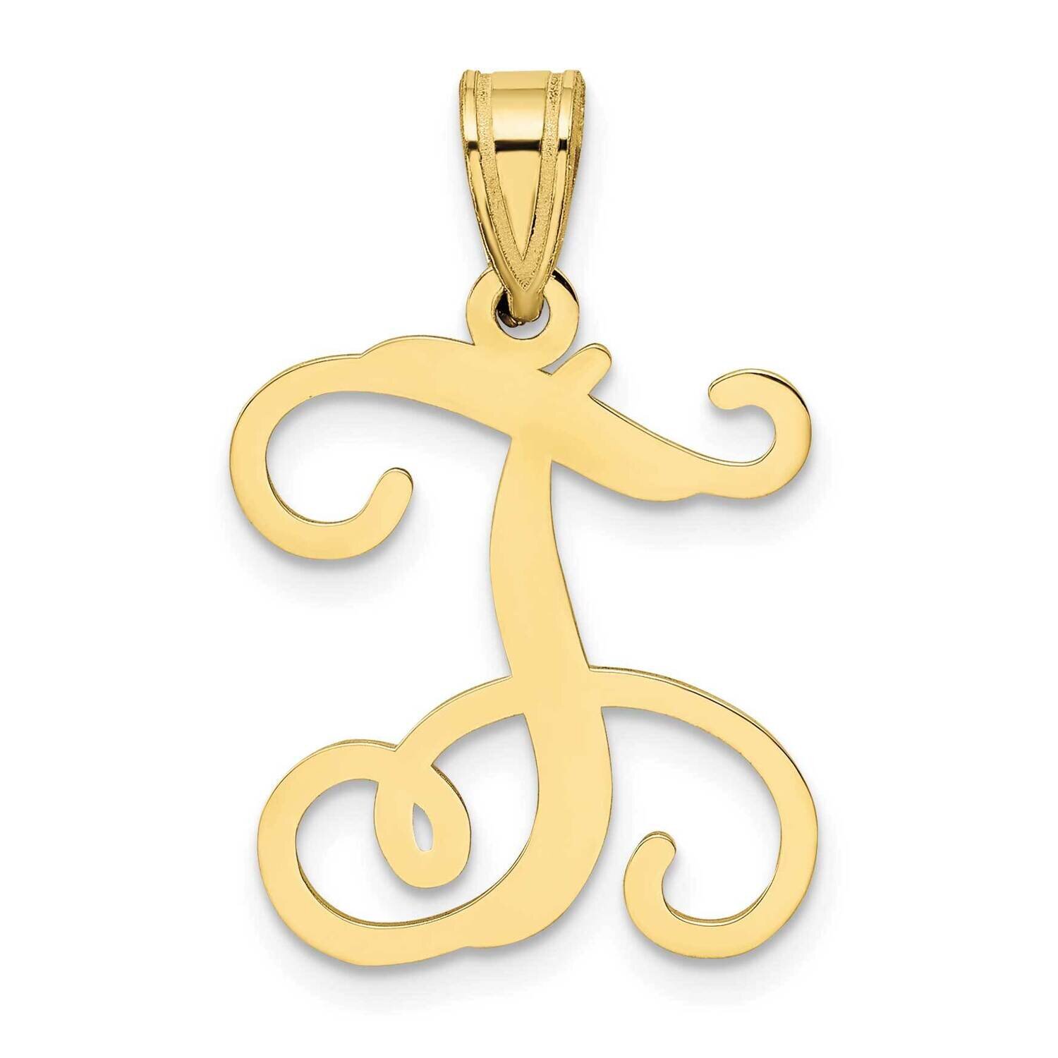 Initial Letter T Pendant 10k Gold 10XNA518Y/T, MPN: 10XNA518Y/T,