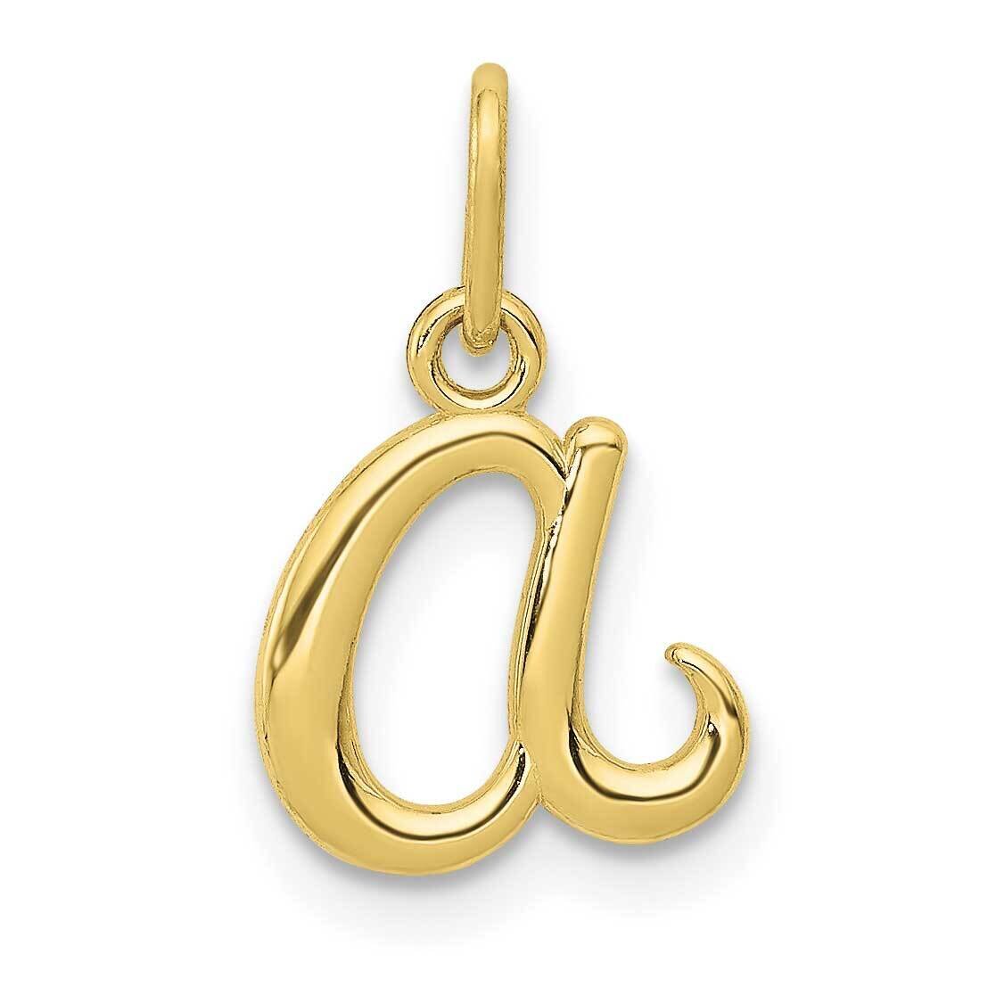 Yellow Gold Letter A Initial Charm 10k Gold 10YC1060A, MPN: 10YC1060A,