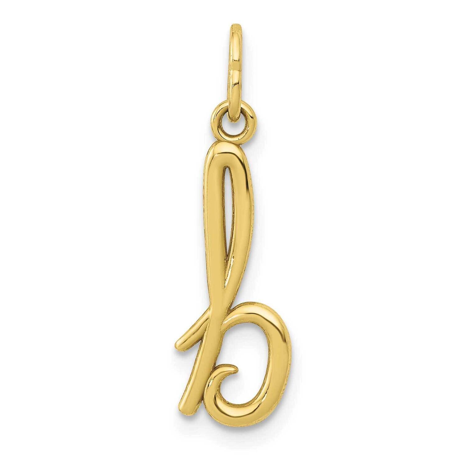 Yellow Gold Letter B Initial Charm 10k Gold 10YC1060B, MPN: 10YC1060B,
