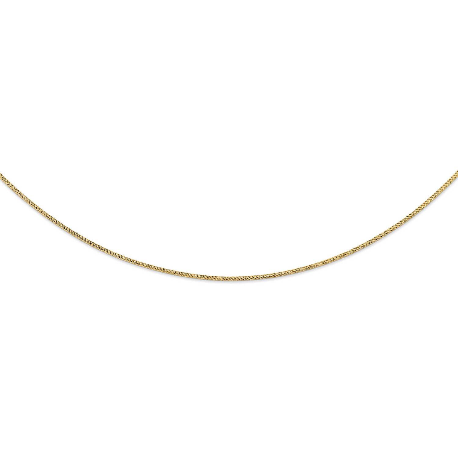 Leslie&#39;s 1.5mm Diamond-Cut Neckwire Necklace 14k Gold HB-1330-18, MPN: 1330-18, 191101742439
