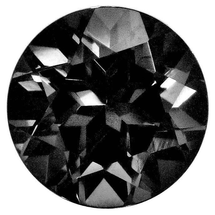 5mm Round Diamond Black BK5.0