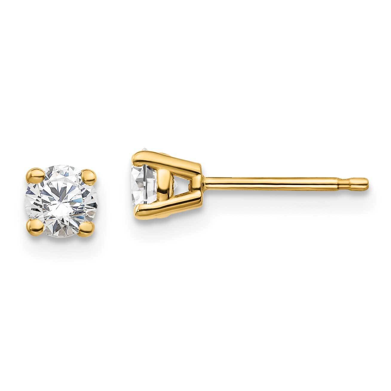 1/2Ctw Vs/Si, D E F, 4-Prong Earrings 14k Gold Lab Grown Diamond EM1016-050-LD, MPN: EM1016-050-LD,…