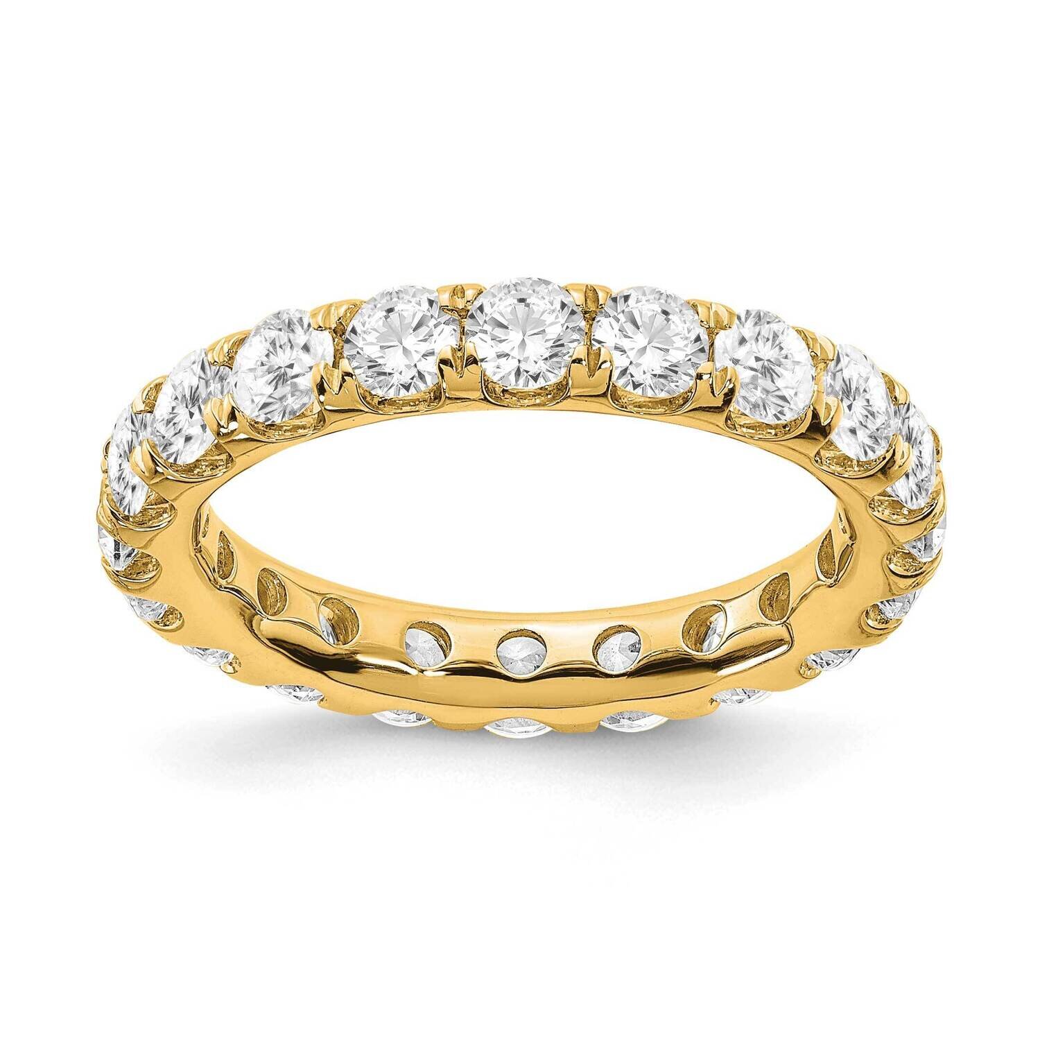 Vs/Si, D E F, 3Ct. Eternity Band 14k Gold Lab Grown Diamond ET0005-300-4Y4LD, MPN: ET0005-300-4Y4LD…