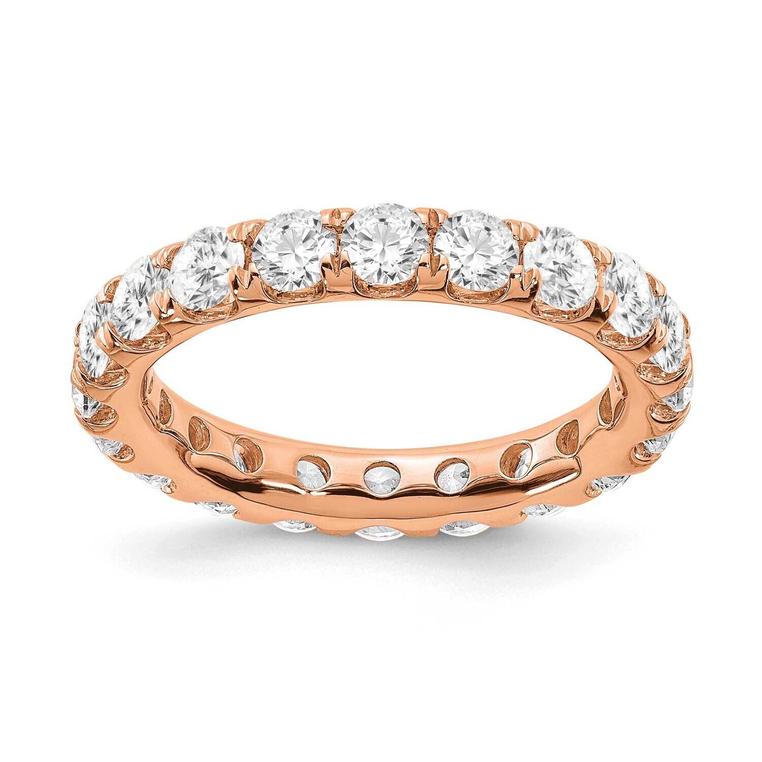 Vs/Si, D E F, 3Ct. Eternity Band 14k Gold Lab Grown Diamond ET0005-300-9R4LD, MPN: ET0005-300-9R4LD…