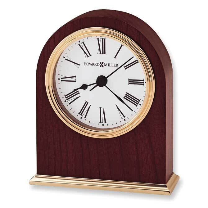 Howard Miller Rosewood Finish Quartz Clock GL3078