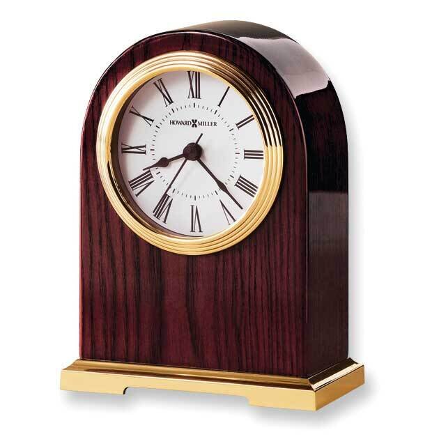 Howard Miller Rosewood Finish Quartz Clock GL3079