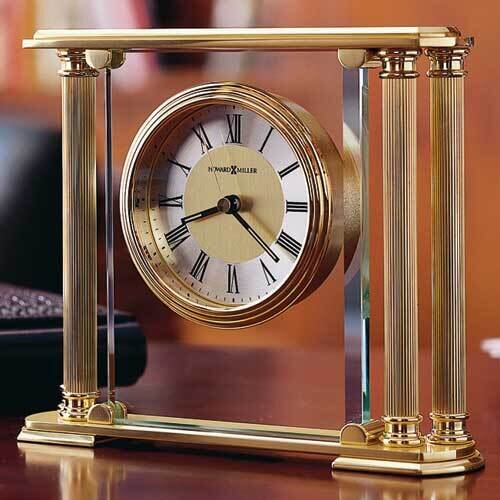 Athens Quartz Clock Brass GL6539