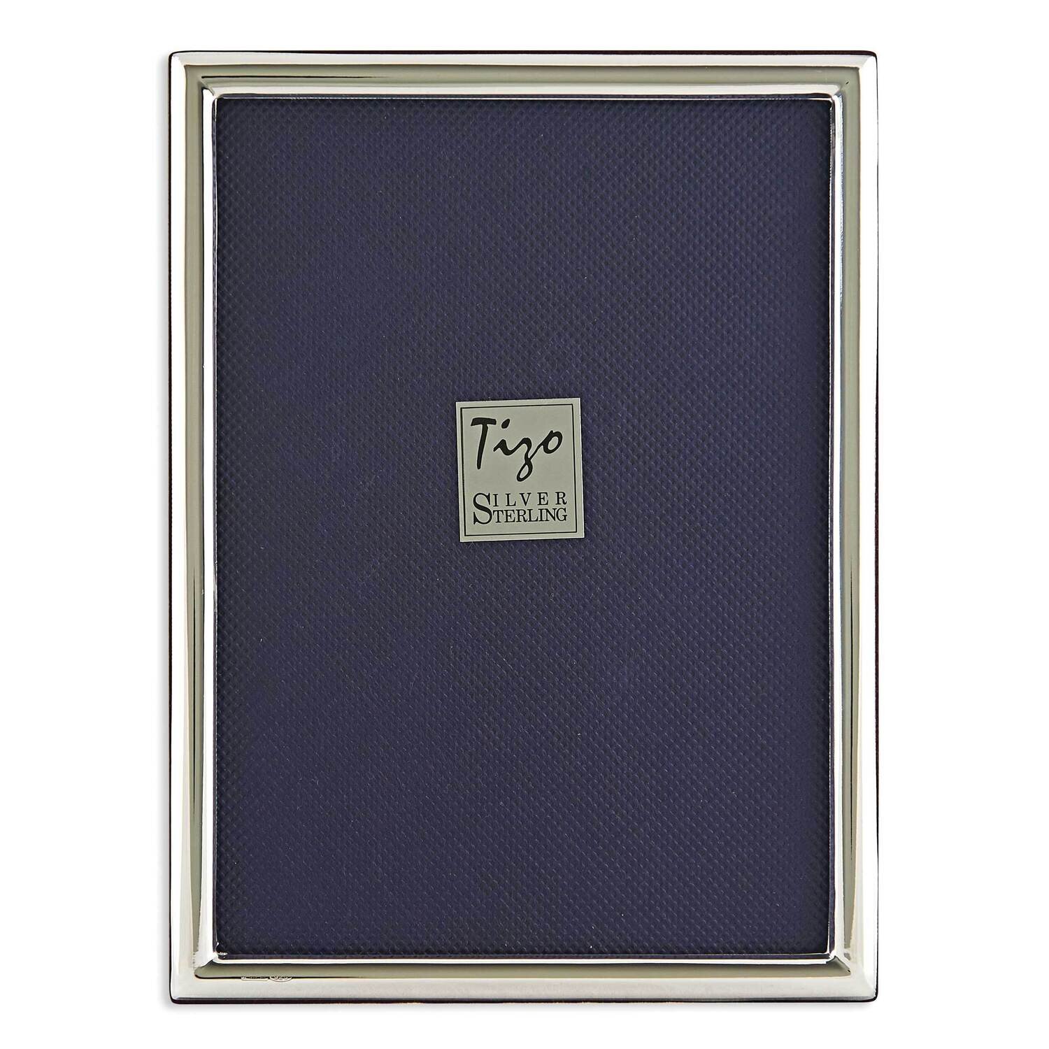 Narrow Plain 5X7 Photo Picture Frame 925 Sterling Silver GM12517, MPN: GM12517,
