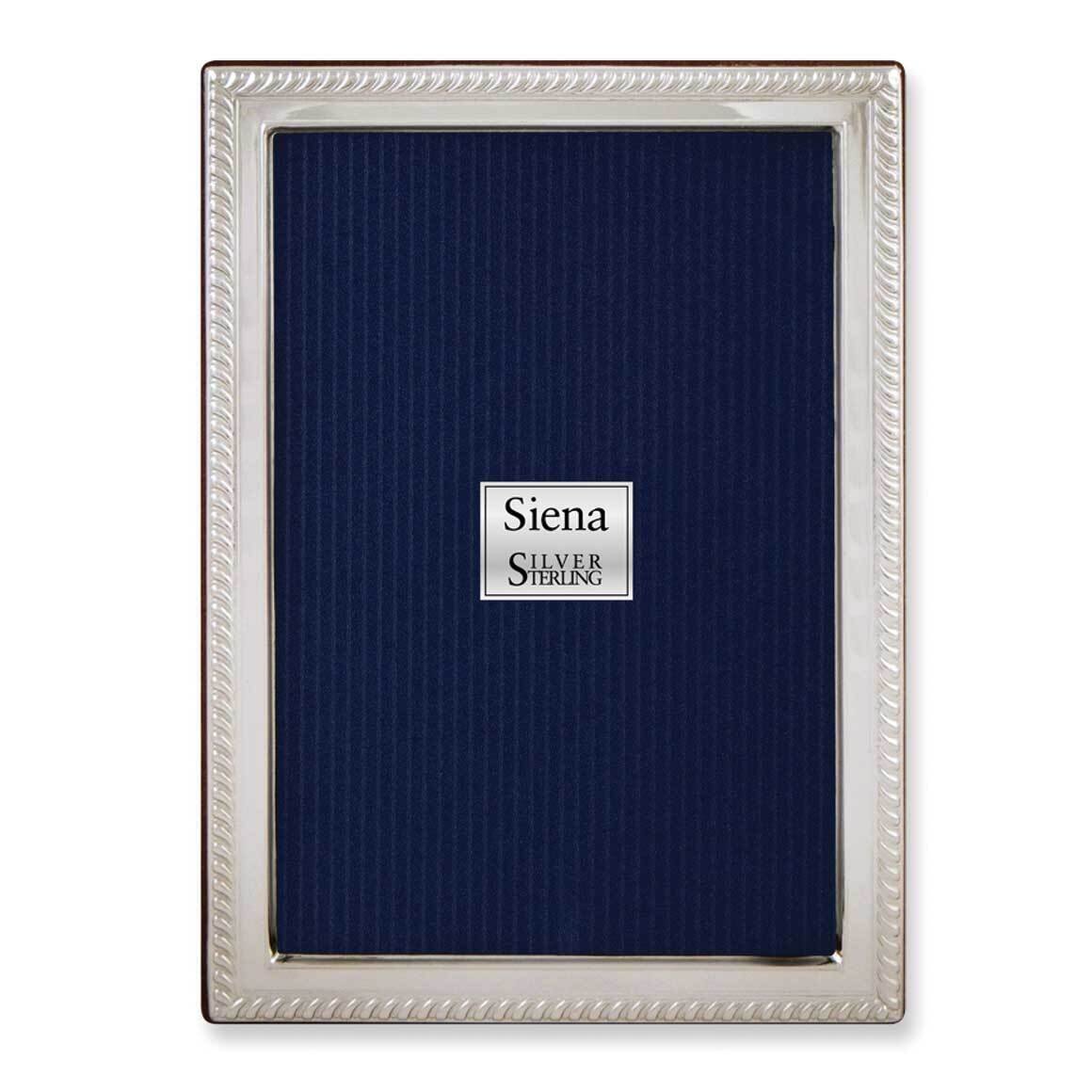 Roped Border 4X6 Photo Picture Frame 925 Sterling Silver GM12521, MPN: GM12521,